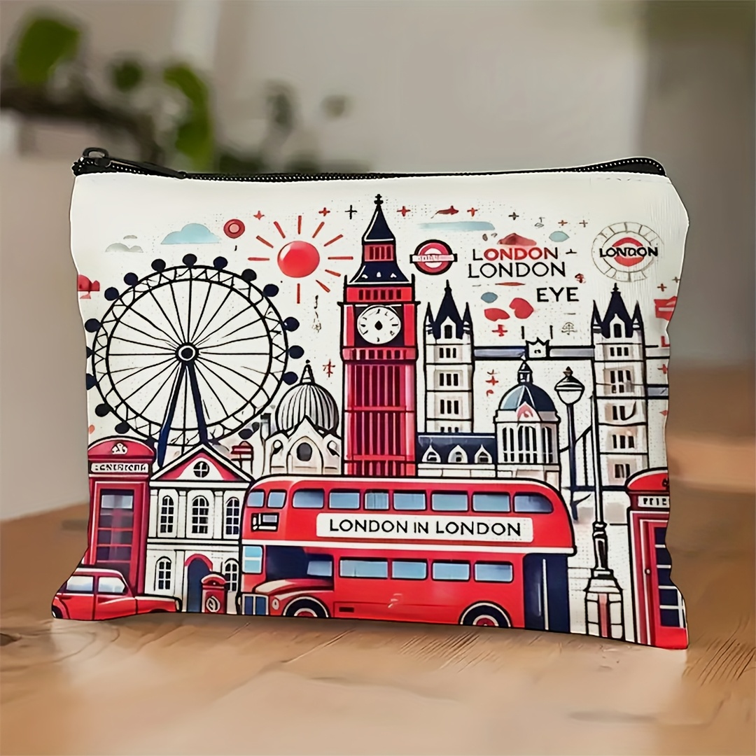Travel Accessories London - 런던 여행 선물 메이크업 가방 -