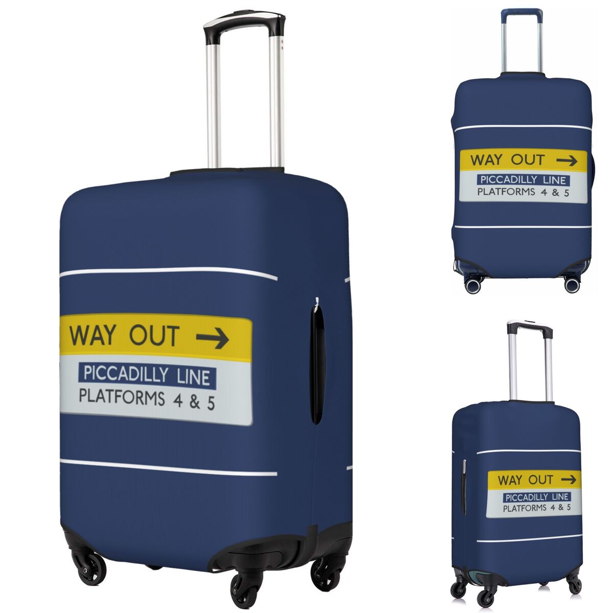 Travel Accessories London - 런던 지하철 탈출로 표시 여행용 가방