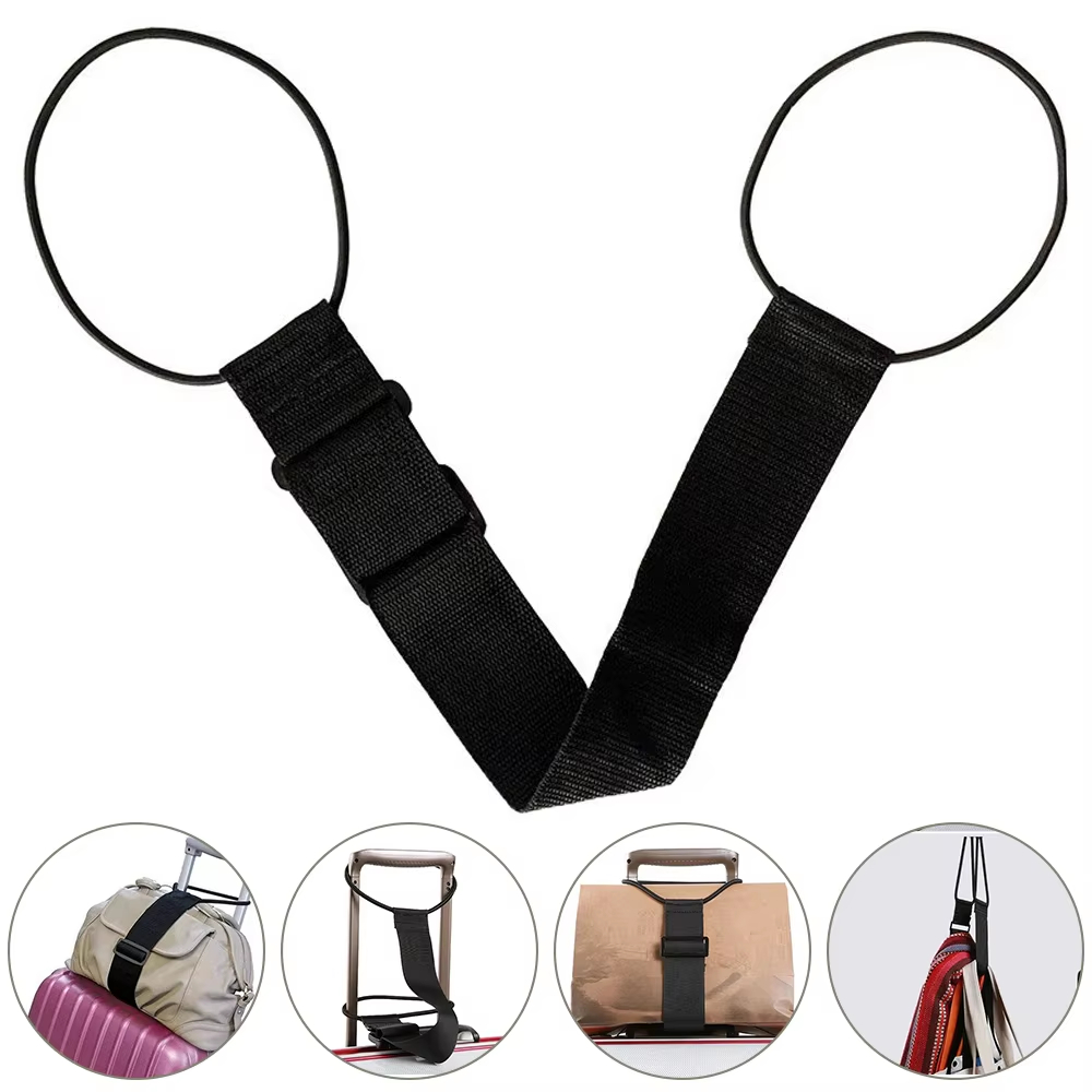 Travel Accessories Plane - 2PCS 조절 가능한 탄성 수하물 스트랩,