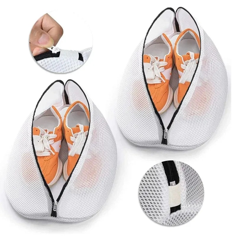 Reusable Zip Bag - 메쉬 세탁 가방 지퍼가 달린 세탁기