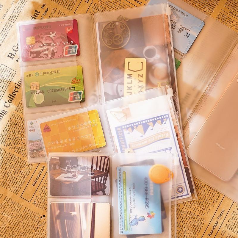 미도리 트래블러스 노트 PVC 지퍼백 저널 플래너 카드 - Travel Accessories Pack 리뷰 및 가격