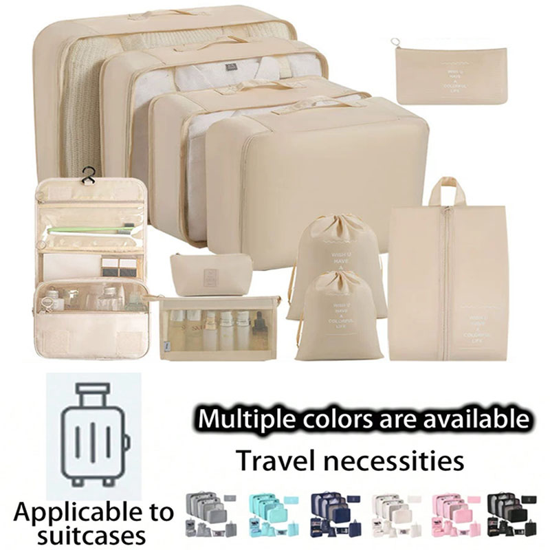 여행용 수납 가방 세트 7/8/9/10종 디지털 화장품 - Travel Accessories Packing Cubes 리뷰 및 가격