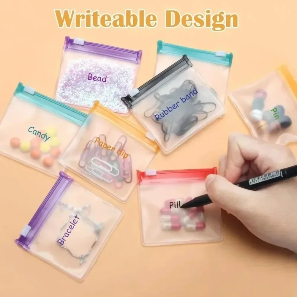 미니 다채로운 알약 디스펜서 가방 재사용 가능한 자체  - Reusable Zip Bag 리뷰 및 가격