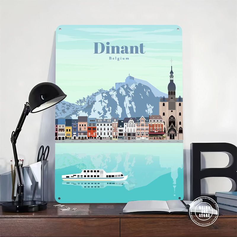 디나상 여행 여행을 가진 사람들을 위한 인쇄된 포스터  - Travel Accessories For Europe 리뷰 및 가격