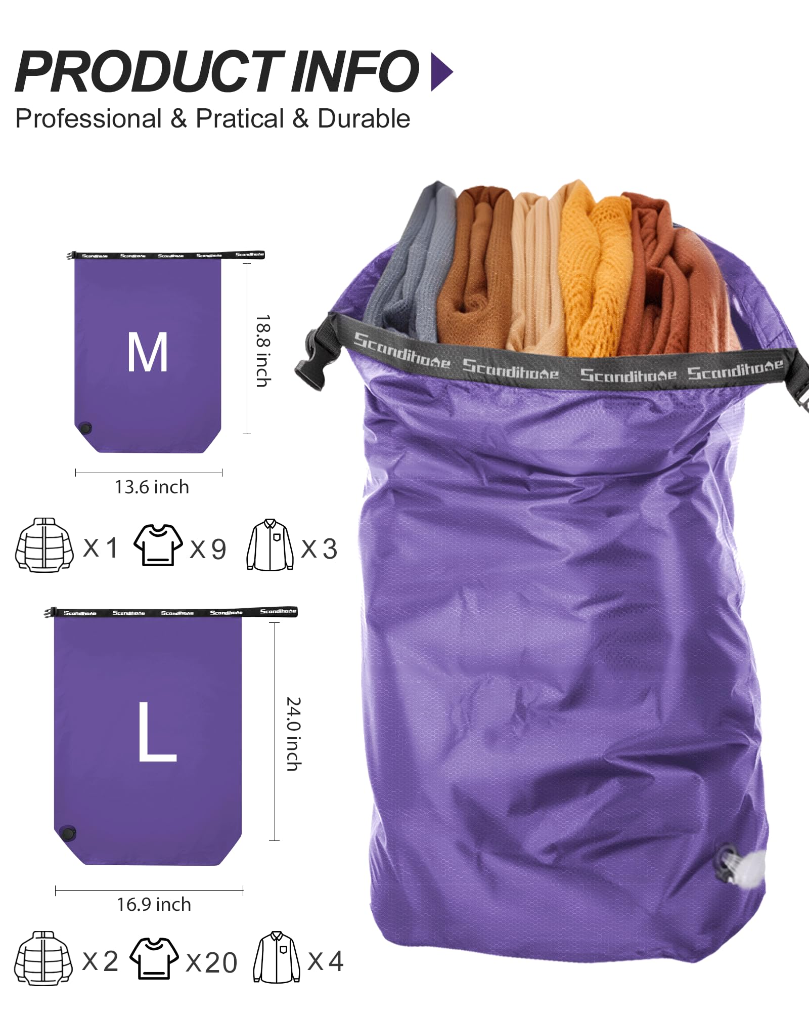여행용 범프프리 압축백 방수 진공 보관백 옷 정리 공간 - Travel Accessories Packing Cubes 리뷰 및 가격