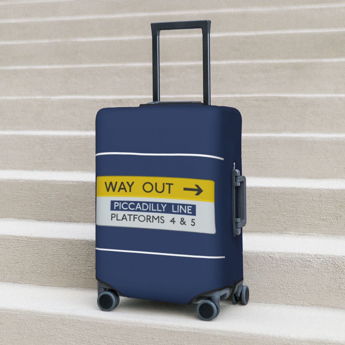 런던 지하철 탈출로 표시 여행용 가방 보호 커버, 18 - Travel Accessories London 리뷰 및 가격