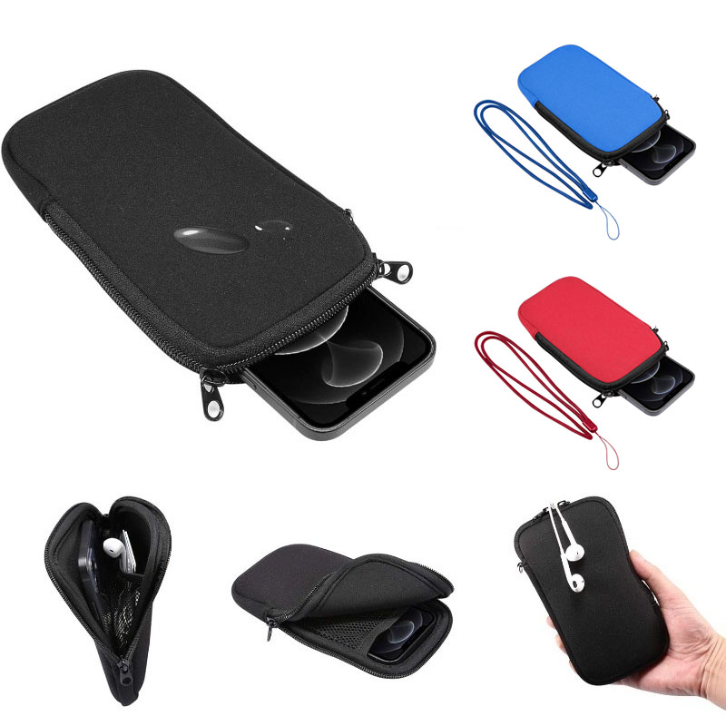 네오프렌 지퍼 휴대폰 가방 솔리드 컬러 충격 방지 휴대 - Travel Accessories Pack 리뷰 및 가격