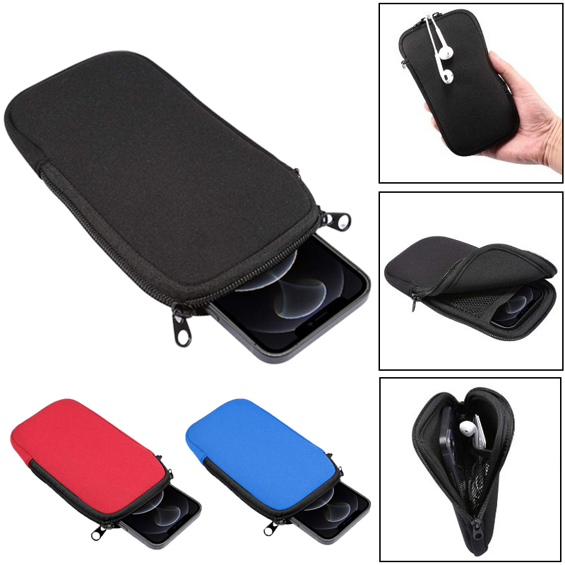 네오프렌 지퍼 휴대폰 가방 솔리드 컬러 충격 방지 휴대 - Travel Accessories Pack 리뷰 및 가격