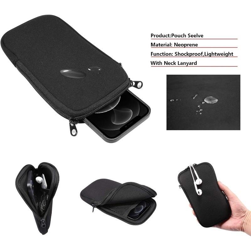 네오프렌 지퍼 휴대폰 가방 솔리드 컬러 충격 방지 휴대 - Travel Accessories Pack 리뷰 및 가격