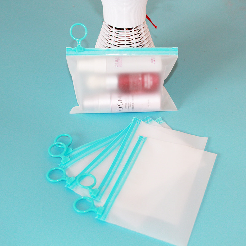 TETP 반투명 지퍼백 (파란색 손잡이 포함) - 스킨 - Reusable Zip Bag 리뷰 및 가격
