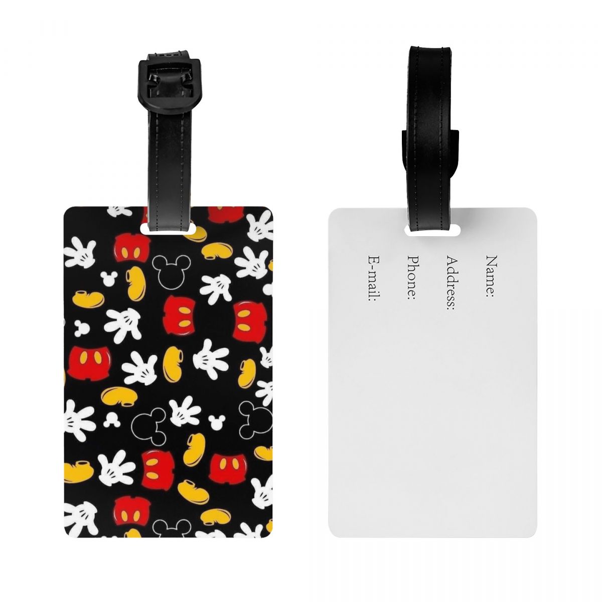 맞춤형 M-마우스 수하물 태그, 여행 가방용 패션 애니 - Travel Accessories International 리뷰 및 가격