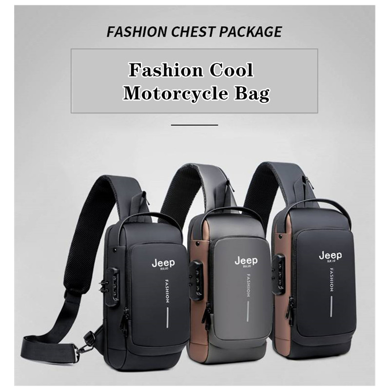 지프 불루오 남성용 도난 방지 슬링백 USB 충전 포트 - Travel Accessories Tech 리뷰 및 가격
