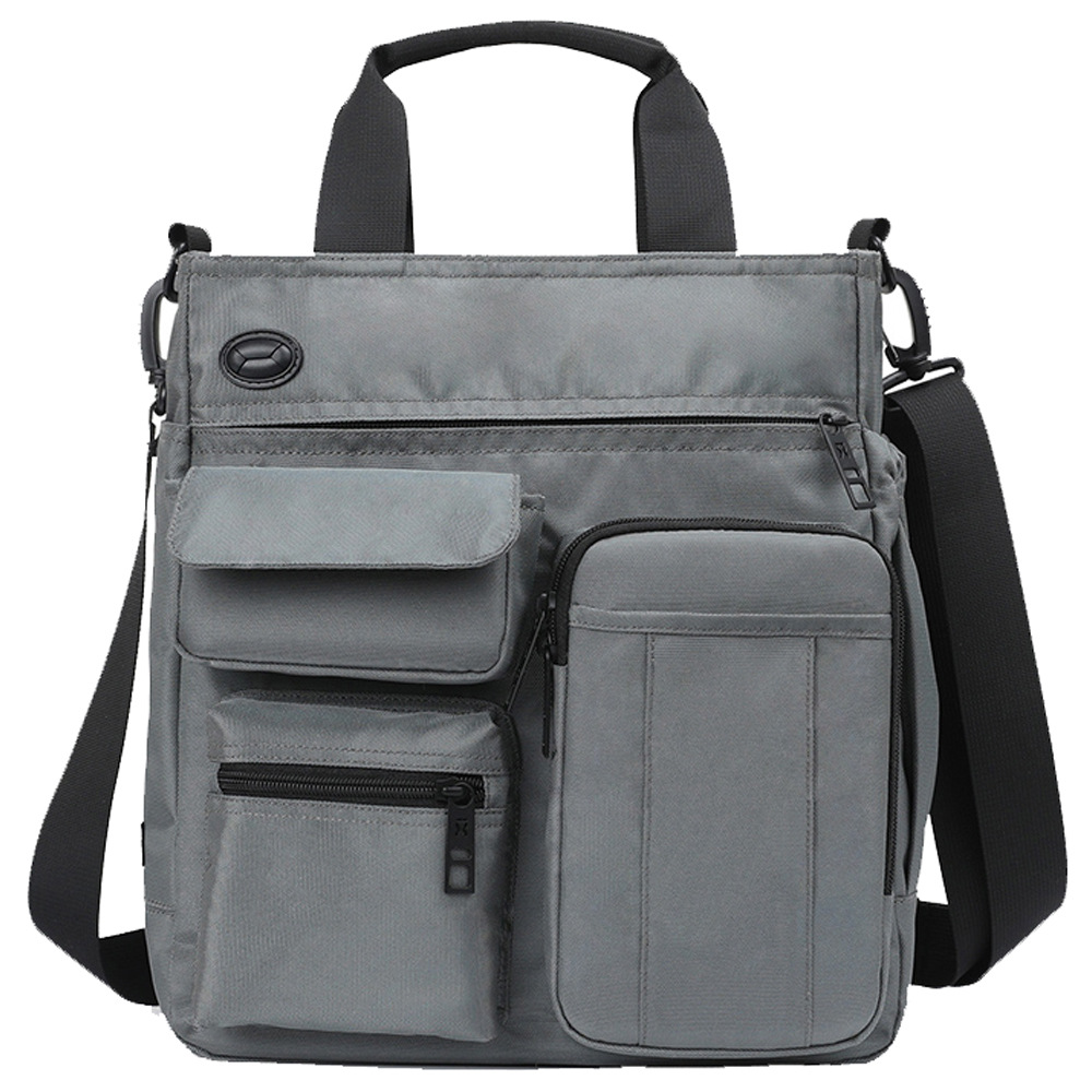 남성용 메신저 숄더백, 이어폰 구멍이 있는 방수 가방, - Travel Accessories Tech 리뷰 및 가격