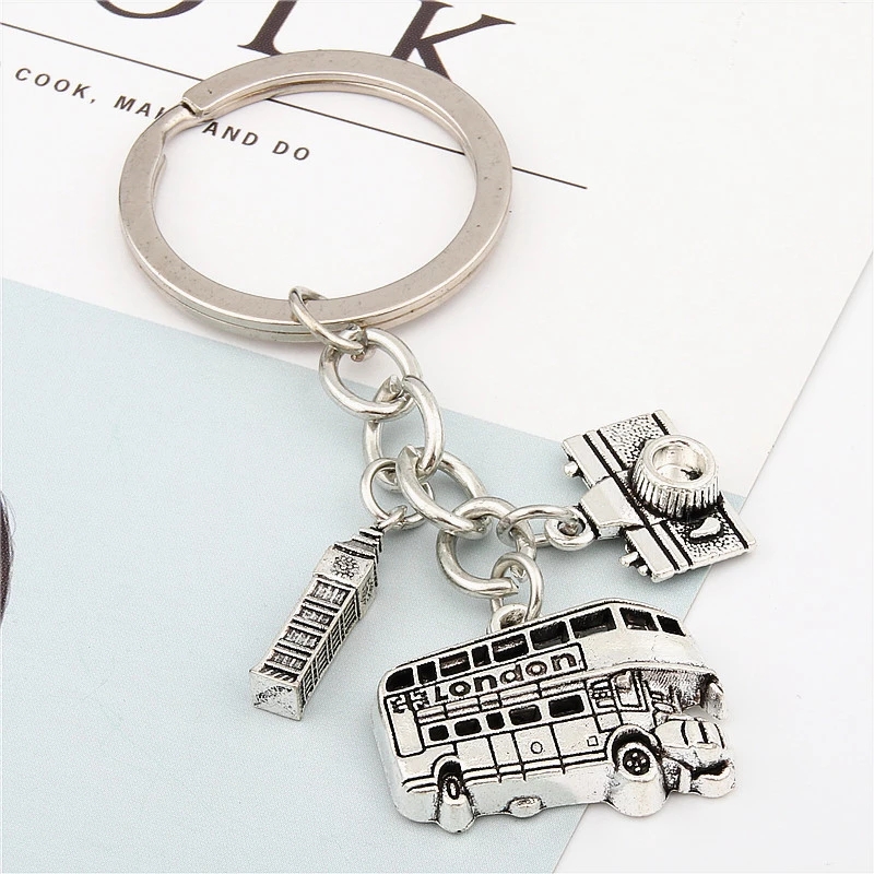 여행자용 런던 키체인 빅 벤 키링, 런던 버스 참, 카 - Travel Accessories London 리뷰 및 가격