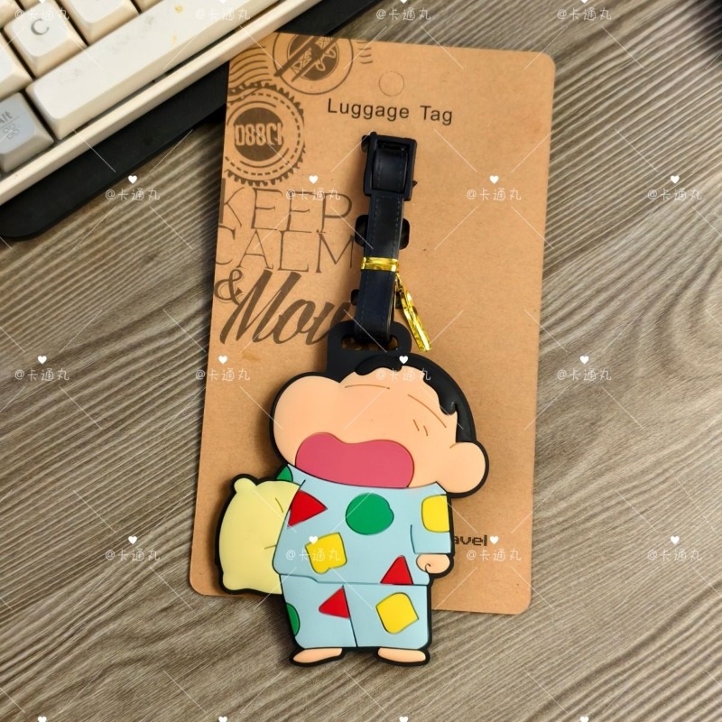 크레용신짱 만화 애니메이션 캐릭터 패션 러기지 태그 귀 - Travel Accessories International 리뷰 및 가격