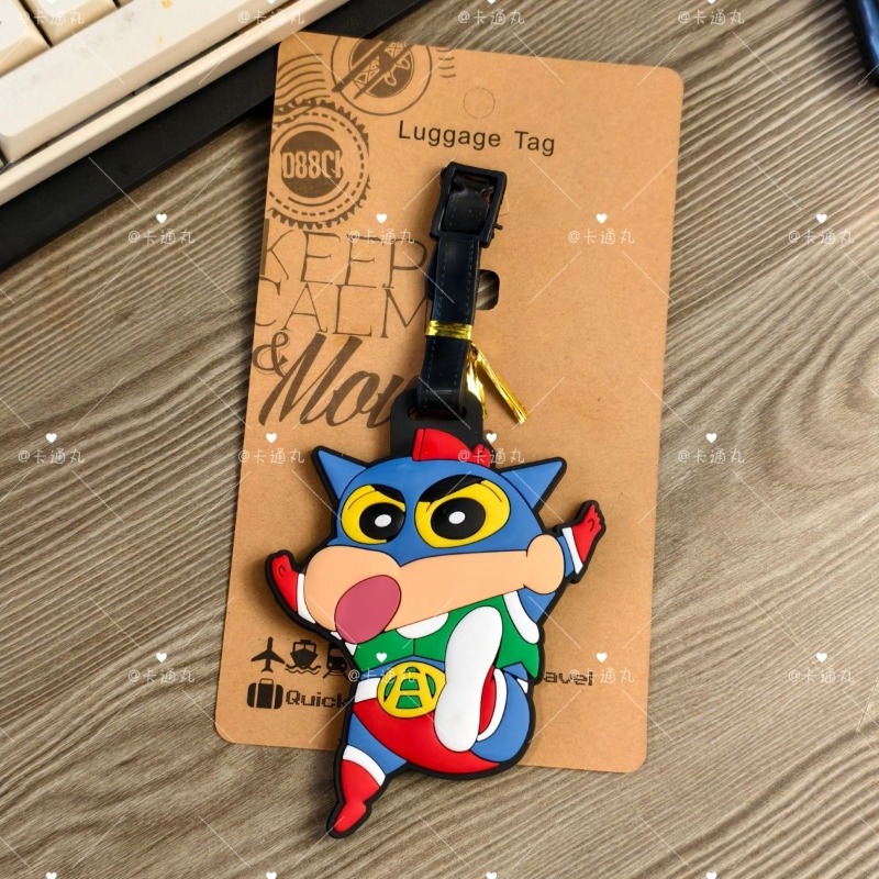 크레용신짱 만화 애니메이션 캐릭터 패션 러기지 태그 귀 - Travel Accessories International 리뷰 및 가격