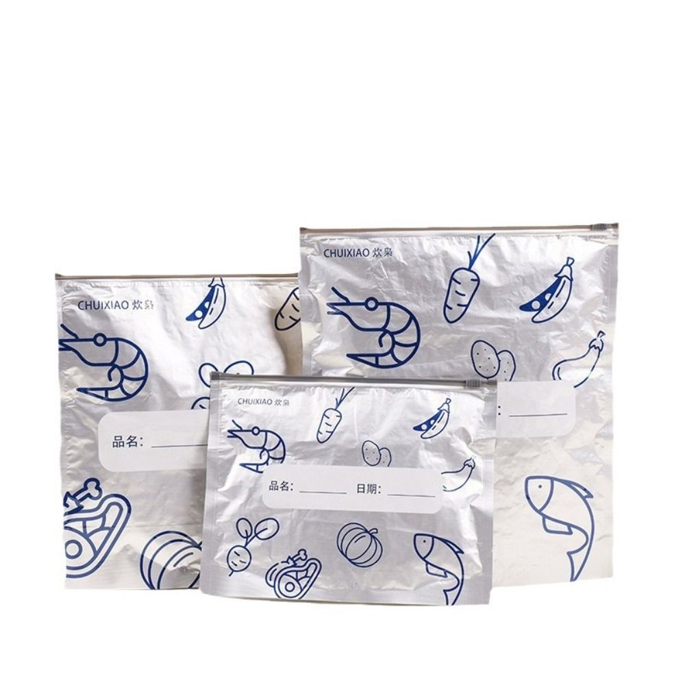 10개/봉투 대용량 알루미늄 호일 식품 보관 백 누수  - Reusable Zip Bag 리뷰 및 가격