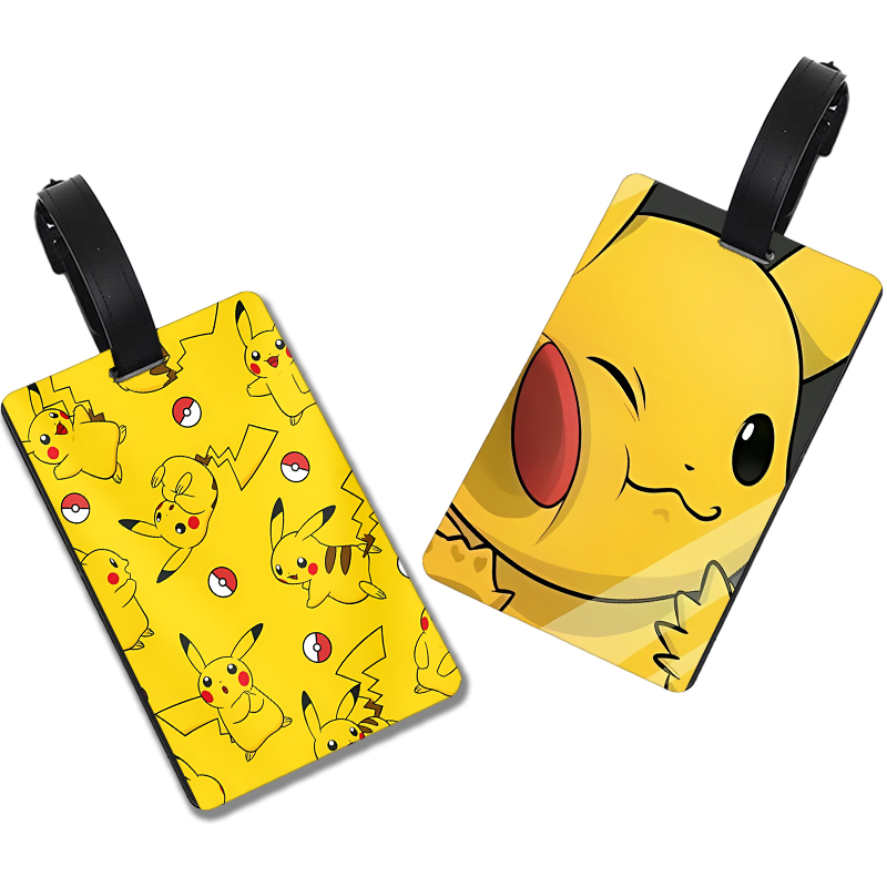 포켓몬 만화 수하물 태그 카와이 개인 정보 보호 수하물 - Travel Accessories International 리뷰 및 가격