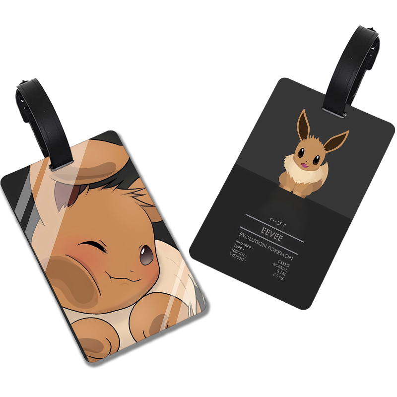 포켓몬 만화 수하물 태그 카와이 개인 정보 보호 수하물 - Travel Accessories International 리뷰 및 가격