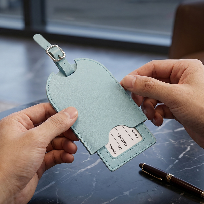 여성용 여행 가방 태그, 수하물 식별 라벨, PU 가죽 - Luggage Tag Leather 리뷰 및 가격