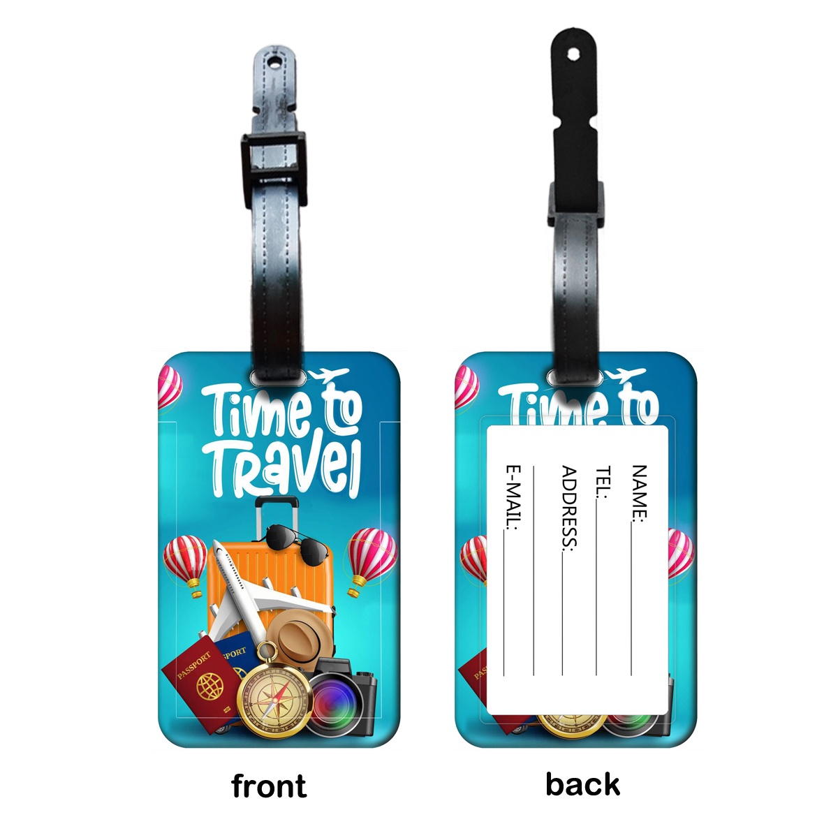 여행 스타일 러기지 태그 남녀 공용 여행 가방 라벨 클 - Travel Accessories International 리뷰 및 가격