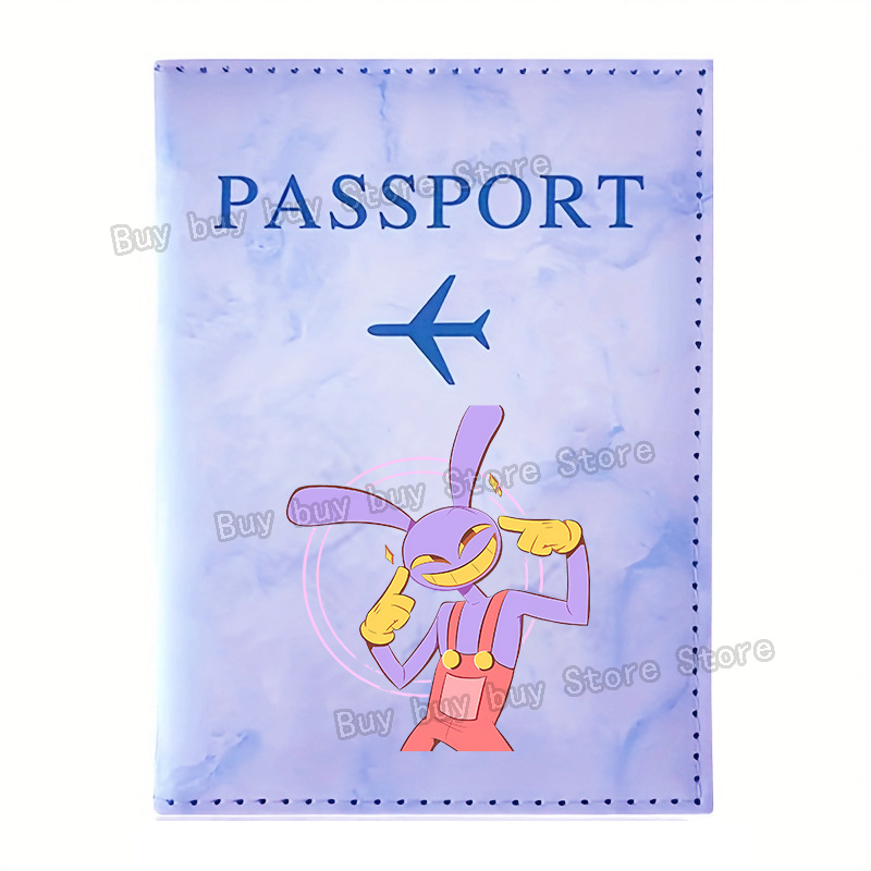 애니메이션 어메이징 디지털 서커스 여권 케이스 만화 프 - Travel Accessories Plane 리뷰 및 가격