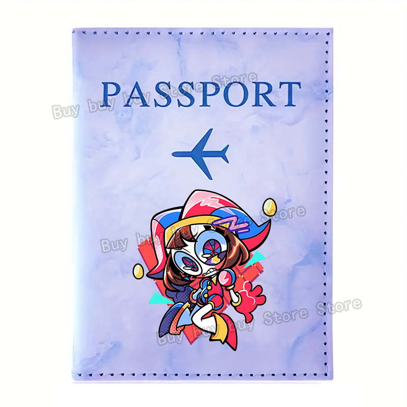 애니메이션 어메이징 디지털 서커스 여권 케이스 만화 프 - Travel Accessories Plane 리뷰 및 가격