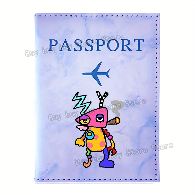 애니메이션 어메이징 디지털 서커스 여권 케이스 만화 프 - Travel Accessories Plane 리뷰 및 가격