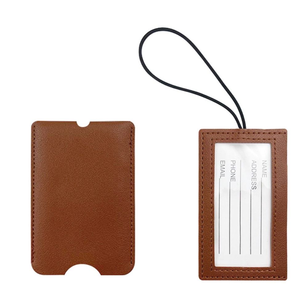 PU 가죽 풀아웃 러기지 태그 백팩 액세서리 부드러운  - Luggage Tag Leather 리뷰 및 가격