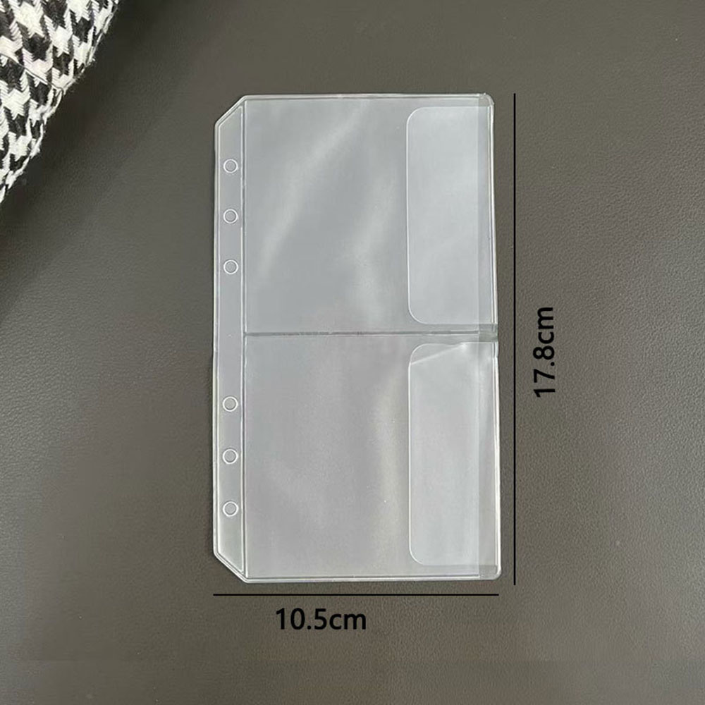 10Pcs A6 투명 PVC 지퍼 바인더 포켓 루즈리프 - Reusable Zip Bag 리뷰 및 가격