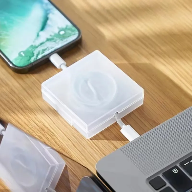 휴대용 투명 케이블 정리기 코드 관리 USB 케이블 와 - Cable Organizer Travel 리뷰 및 가격