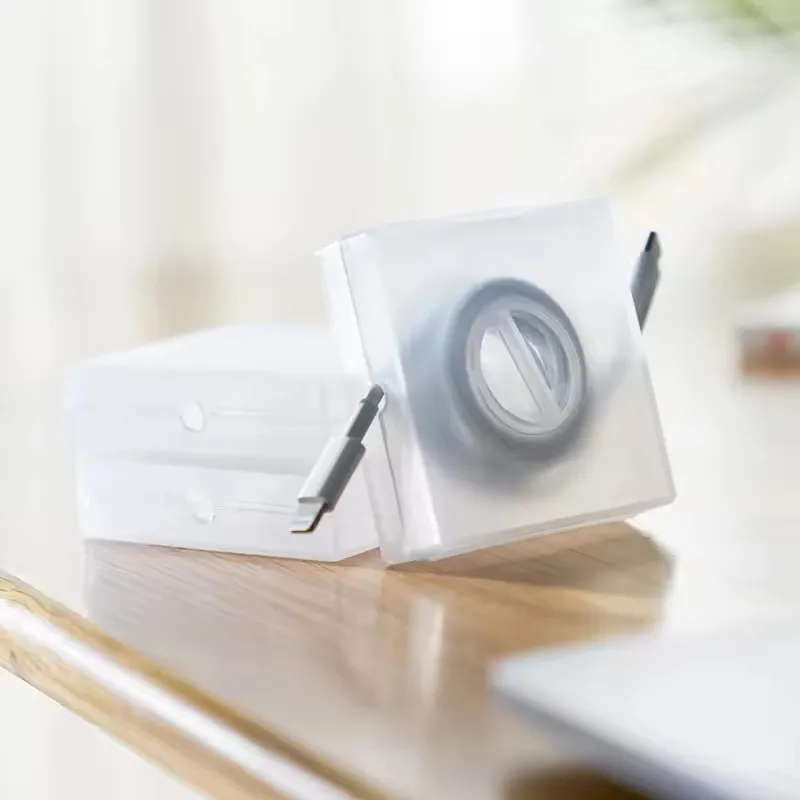 휴대용 투명 케이블 정리기 코드 관리 USB 케이블 와 - Cable Organizer Travel 리뷰 및 가격