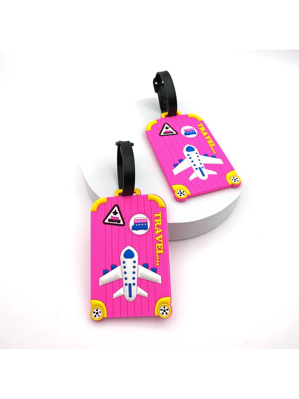 1PCS 크리 에이 티브 항공기 멀티 컬러 수하물 태그 - Travel Accessories Plane 리뷰 및 가격