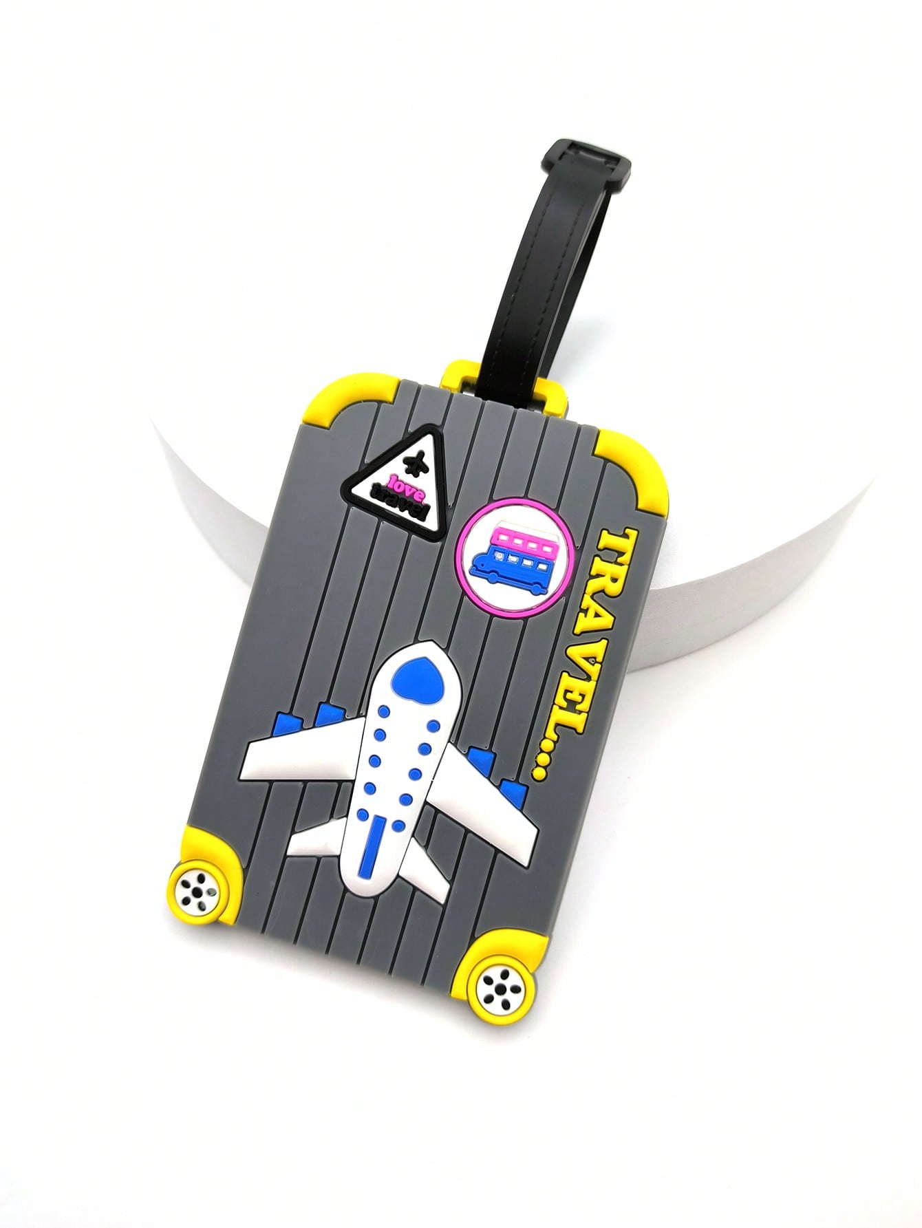 1PCS 크리 에이 티브 항공기 멀티 컬러 수하물 태그 - Travel Accessories Plane 리뷰 및 가격